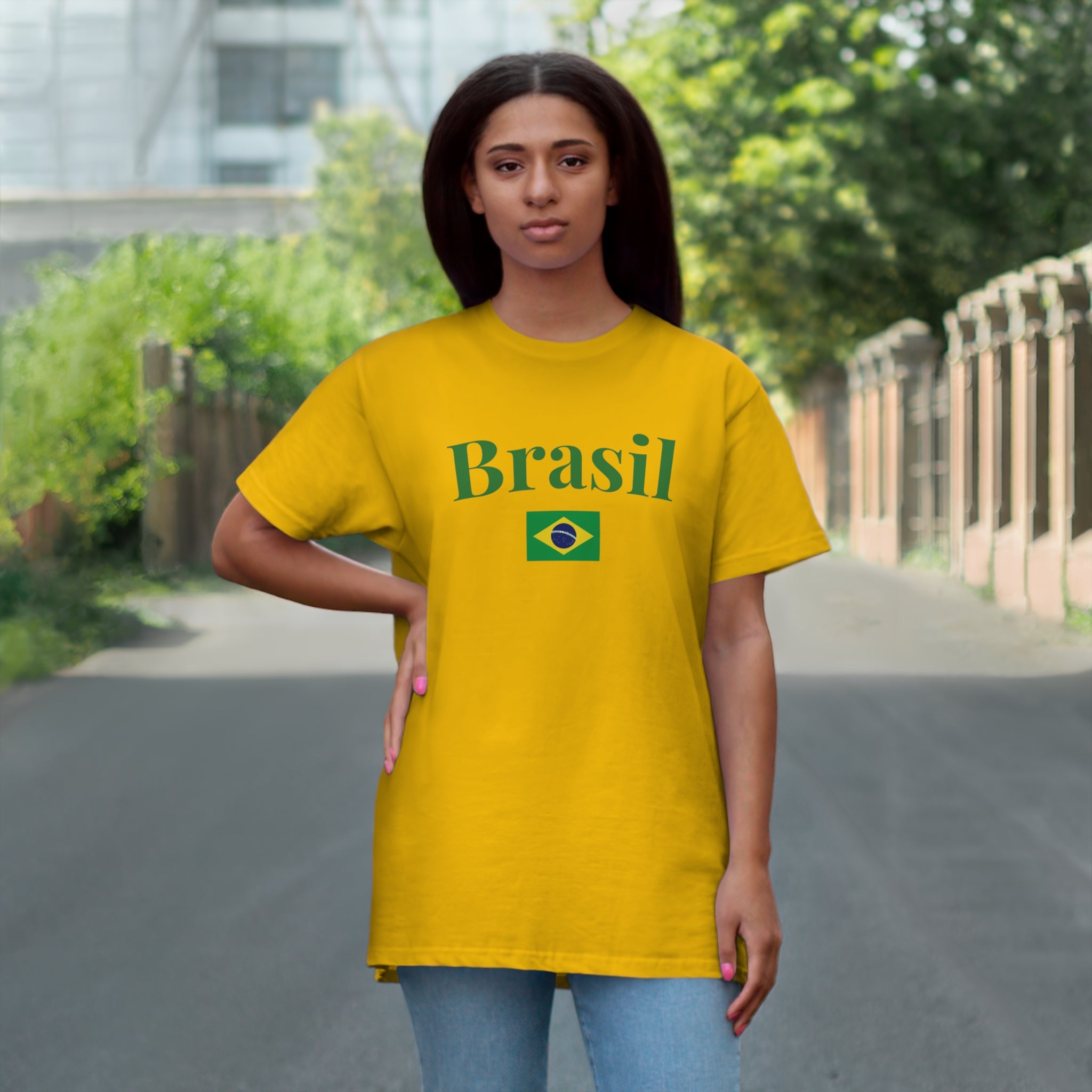 Brasil jersey T-Shirt — Brazil Pride Tee